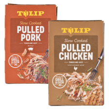 Tulip pulled pork of pulled chicken